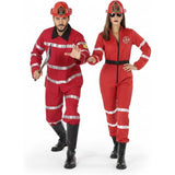 Pareja Bomberos jefe