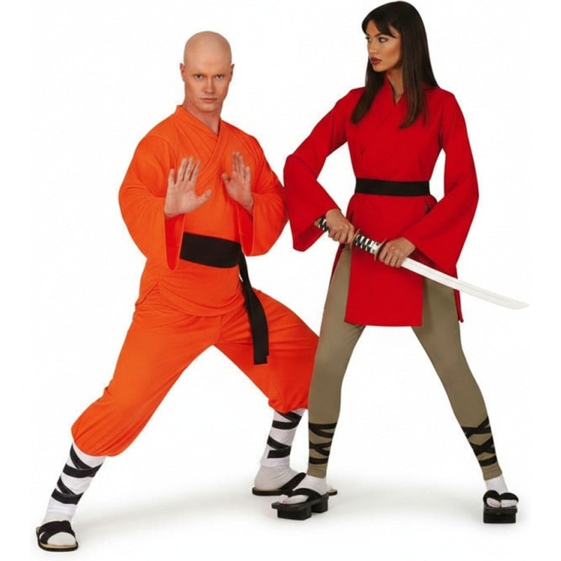 Pareja Guerreros Shaolin