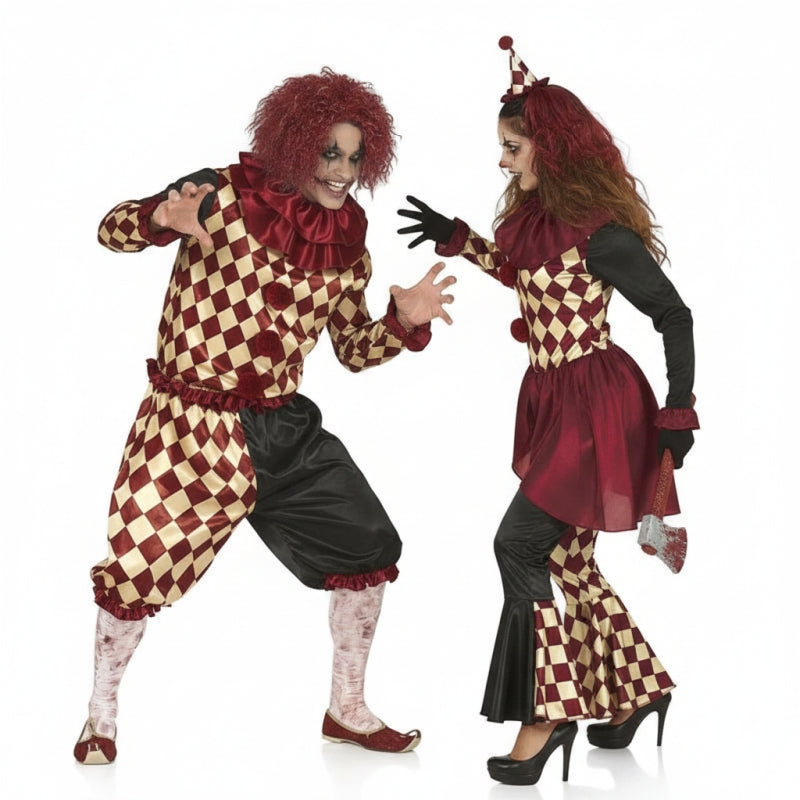 Pareja de Payasos del Terror
