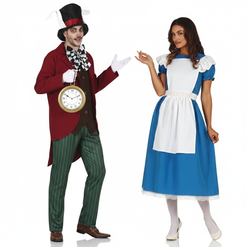 Pareja de Cuento de Alicia en el País de las Maravillas
