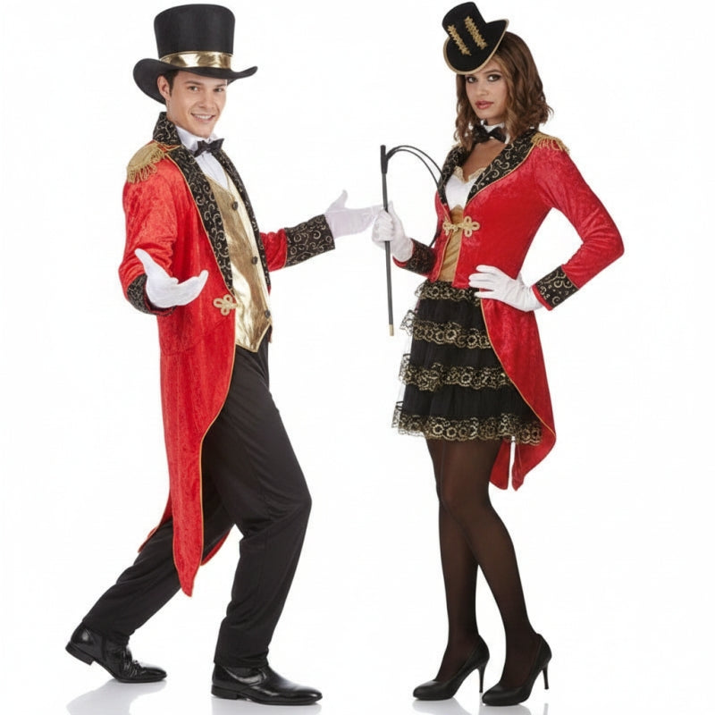 Pareja de Jefes de Pista del Circo