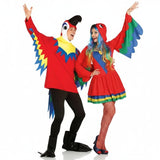 Pareja de Loros Tropicales