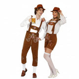 Pareja de Bávaros Oktoberfest
