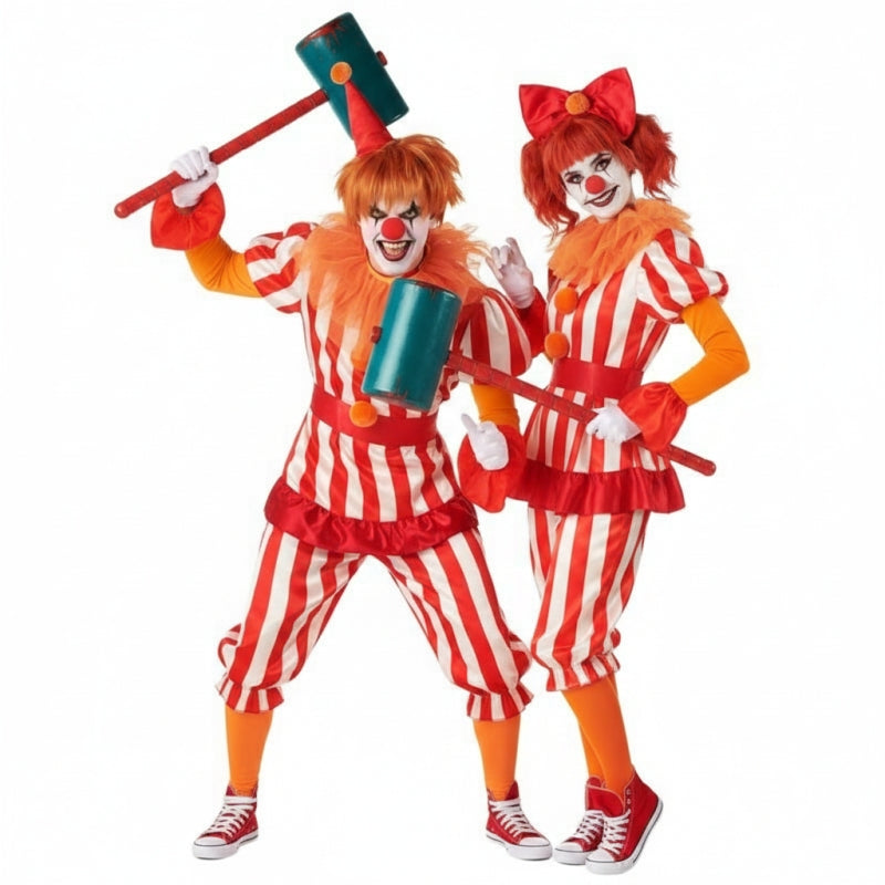 Pareja de Payasos Terroríficos