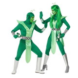 Pareja de Alienígenas Verdes