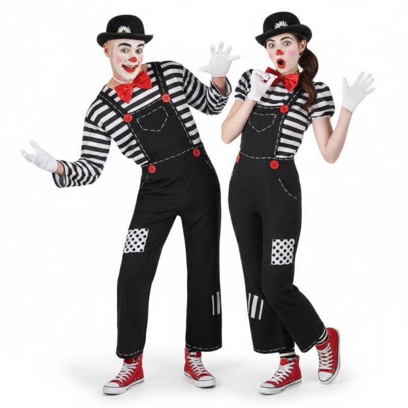 Pareja de Mimos a Rayas