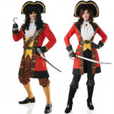 Pareja de Piratas Capitanes Hook