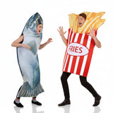 Pareja de Fish and Chips