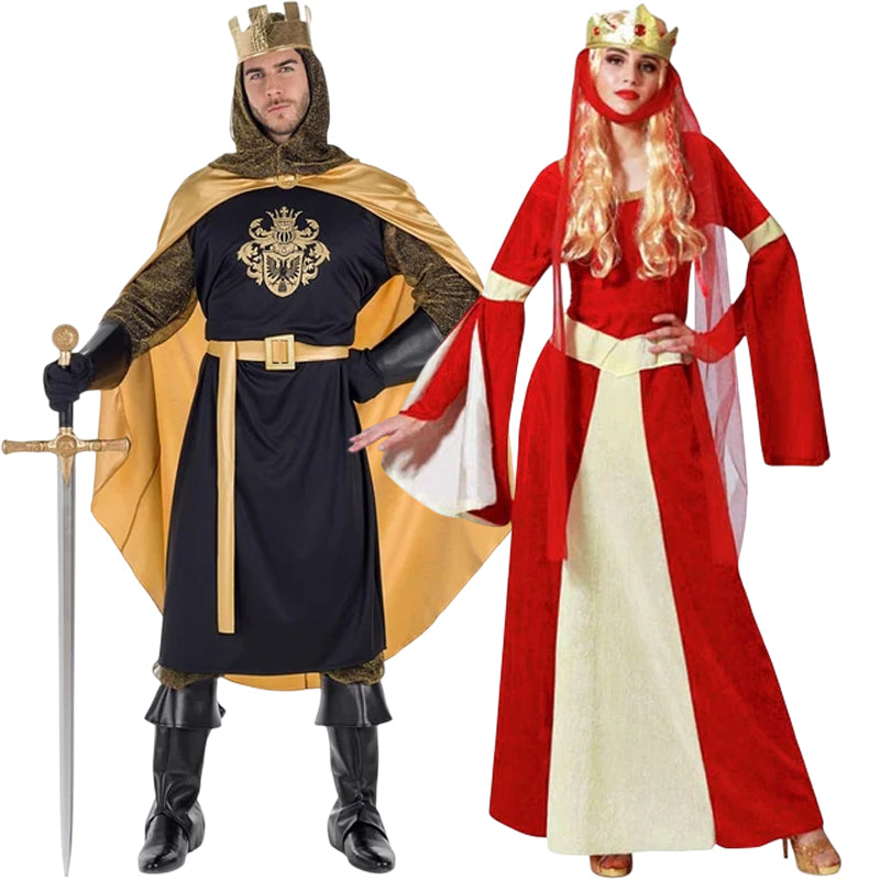 Kostýmy pro páry Králové středověku