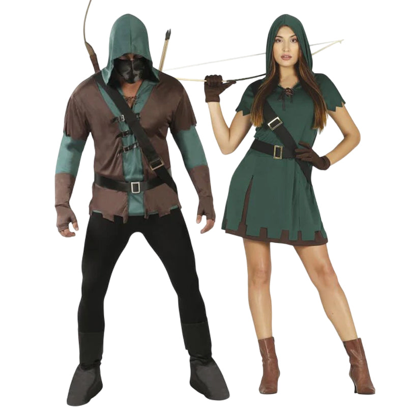 Pareja de Forajidos Robin Hood
