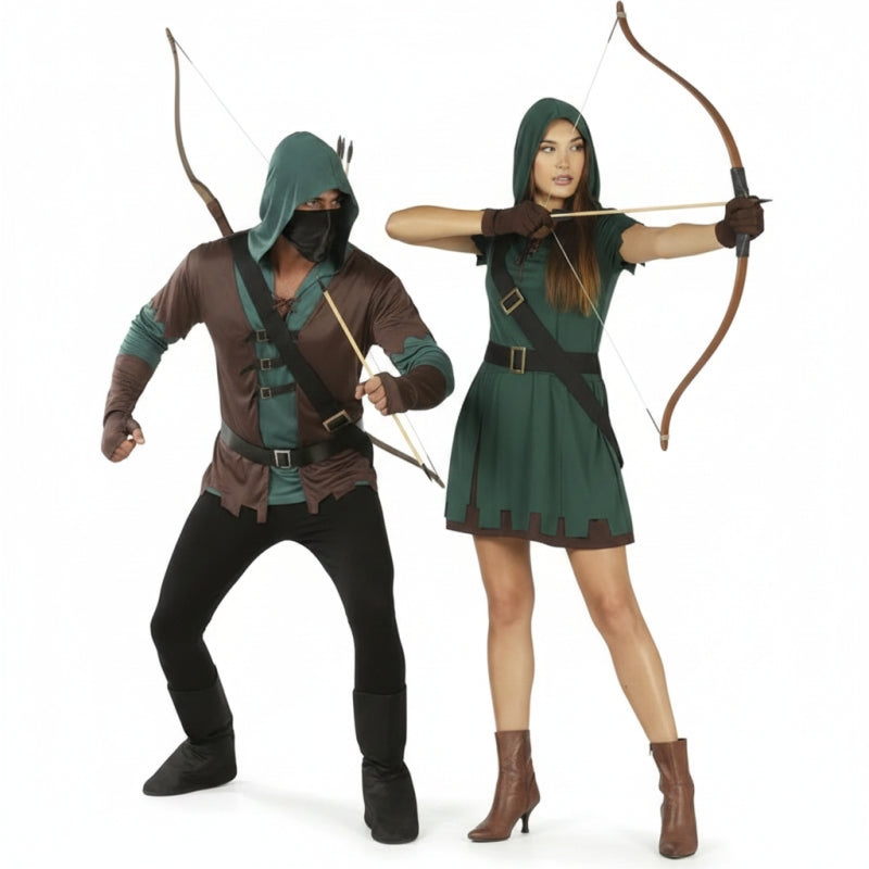 Pareja de Forajidos Robin Hood Bis