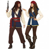 Piratas Sparrow para disfrazarte en pareja Bis