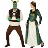 Ogro Shrek y Princesa Fiona para disfrazarte en pareja Bis