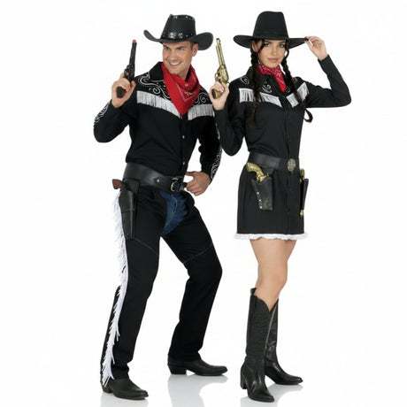 Vaqueros Rebeldes para disfrazarte en pareja Bis