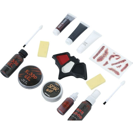 Set Maquillaje Zombie Completo Contenido