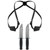 Sobaquera con 2 cuchillos