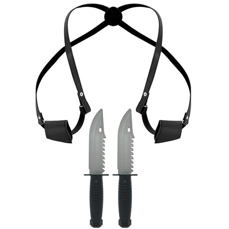 Sobaquera con 2 cuchillos