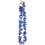 Collar hawaiano azul packaging