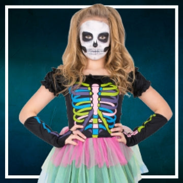 Disfraces de Catrina para niña