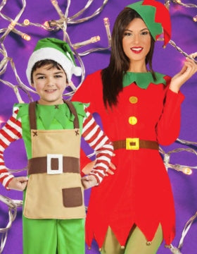Disfraces de Elfos navideños