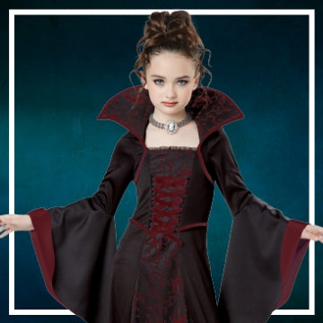 Disfraces de Vampiresa para niña