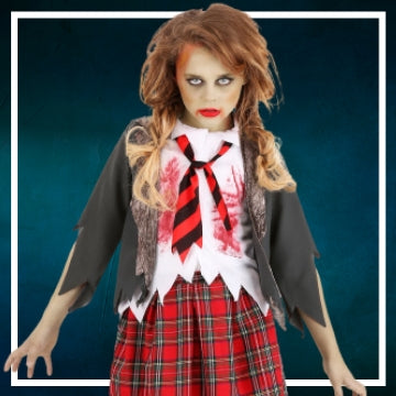 Disfraces de Zombie para niña