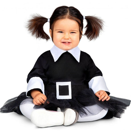 Disfraz de Niña Tétrica para bebé