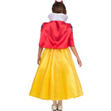 Disfraz de Princesa Blancanieves con capa para niña Espalda
