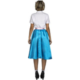 Disfraz de The Pink Ladies azul para mujer espalda