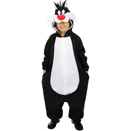 Disfraz de Silvestre de Looney Tunes infantil