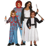 Disfraces Chuckys y Tiffanys para grupos y familias