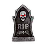 Lápida Calavera con Luz