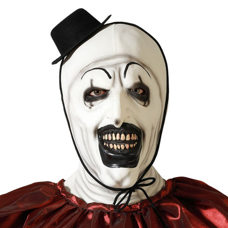 Máscara payaso Terrifier con gorro