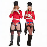 Pareja Guardias Reales Ingleses Exhibicionistas