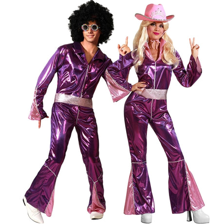 Pareja de Disco Fucsia