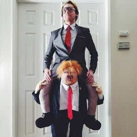 Disfraces a hombros