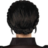 Trenza recogida de Niña Tétrica espalda